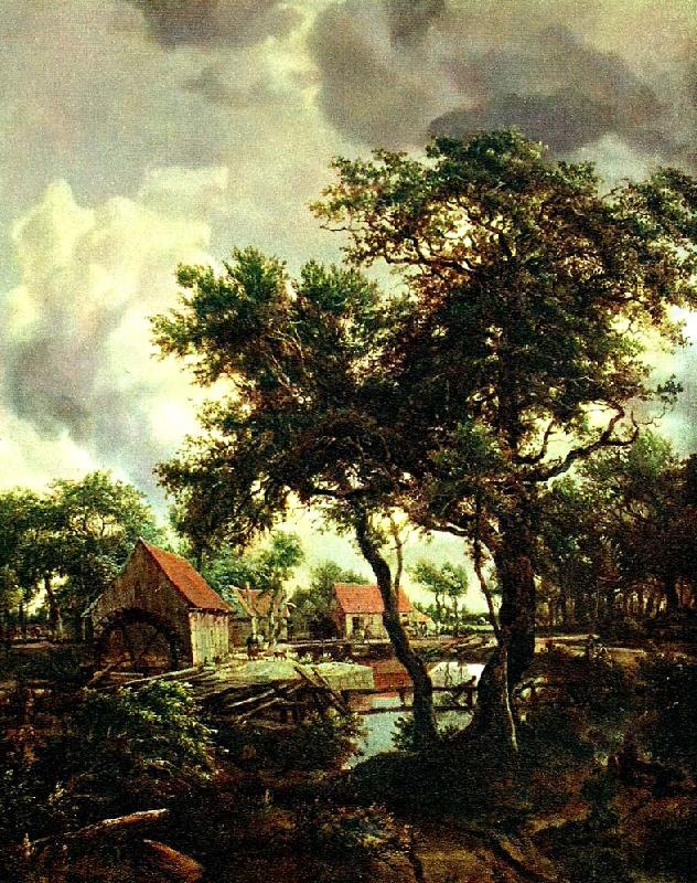 Meindert Hobbema kvarnen oil painting picture